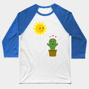 Cactus Crush Baseball T-Shirt